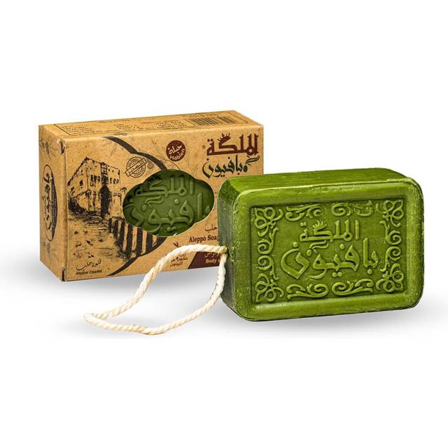 Pafion Queen Original Aleppo Soap on Rope  Made in Syria  100% Natural Olive and Alkaloids Laurel Perfume  5.3 oz