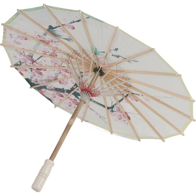 Small Size Handmade Oiled Paper Umbrella Chinese Art Classical Dance Umbrella Plum Blossom