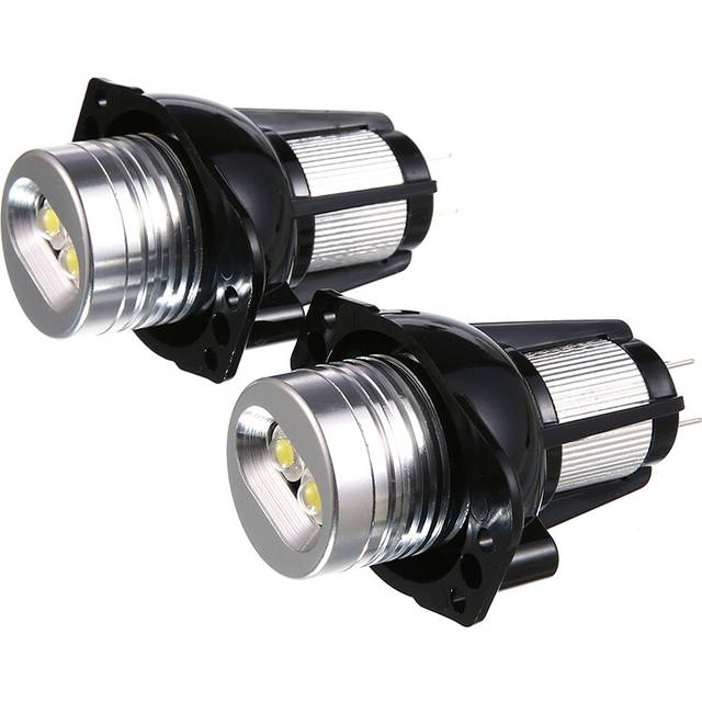 2x LED Angel Eye Ring Marker Light Bulb 20W for E90 E91
