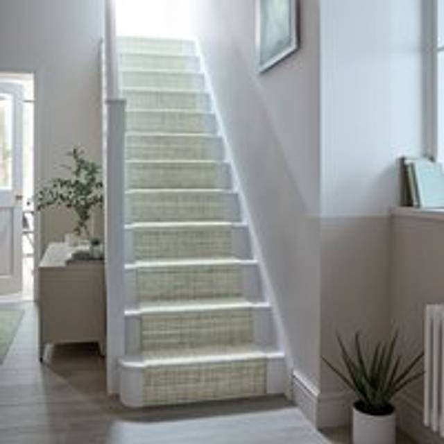 Clifton Boucle Washable Stair Runner - Clifton Sage