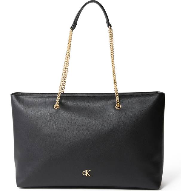 Calvin Klein Jeans Bags, toiletry bags and suitcases for women MINIMAL MONOGRAM CHAIN TOTE BAG