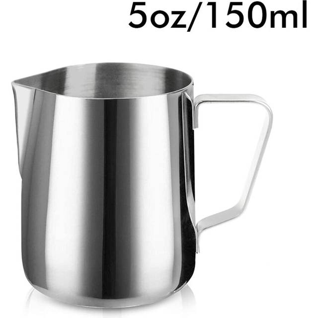 (a-150ml) Stainless Steel Milk Frothing Pitcher Steaming Milk Coffee Jug Cappuccino Latte Art Espresso Barista Steam Cup 150/350/600Ml