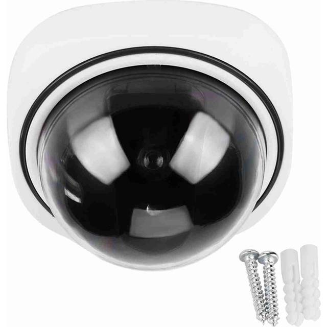 Wireless Home Security Dome Simulated Camera Video Dummy Indoor Outdoor Surveillance Camera