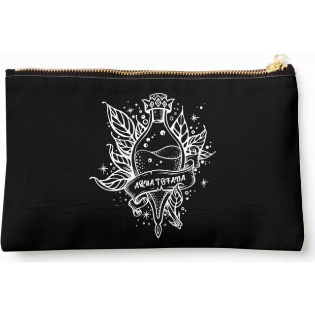 Makeup Bag Aqua Tofana Bailey Sarian Cosmetic Organizer Tyvek Paper Bags Zipper Pouch