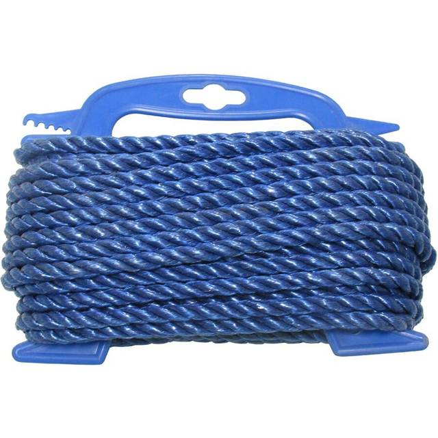 Polypropylene Rope 4MM x 15M Blue (3 Strand Boat Anchor Line Handreel)