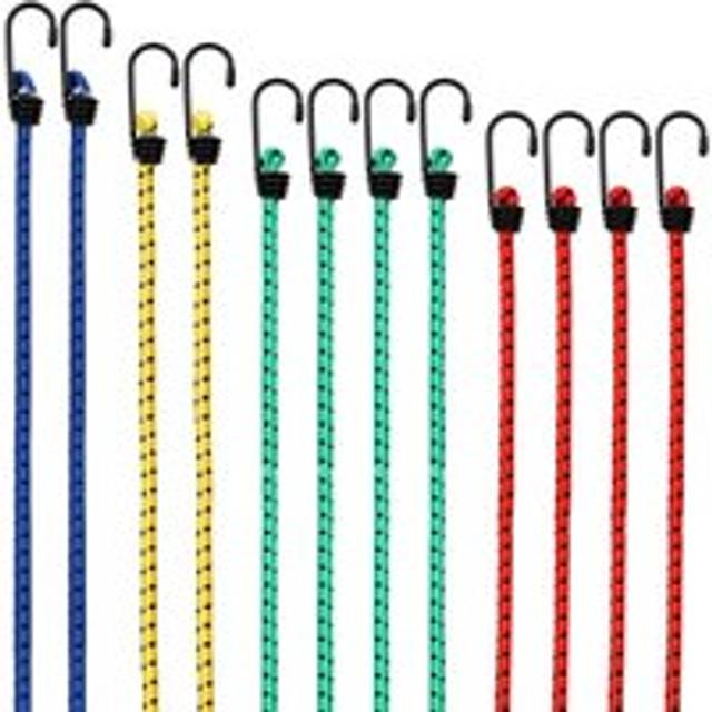 12x Bungee Cords Luggage Set 95cm x 8mm à~