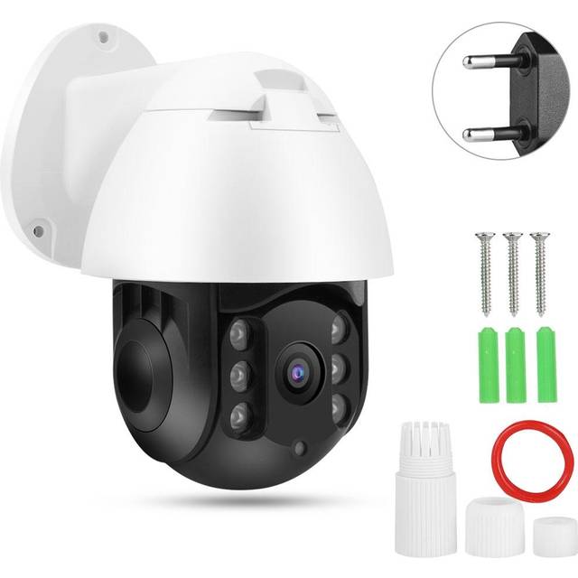 1080P Waterproof Wireless 6 lights IR PTZ Speed Dome Outdoor Security Camera