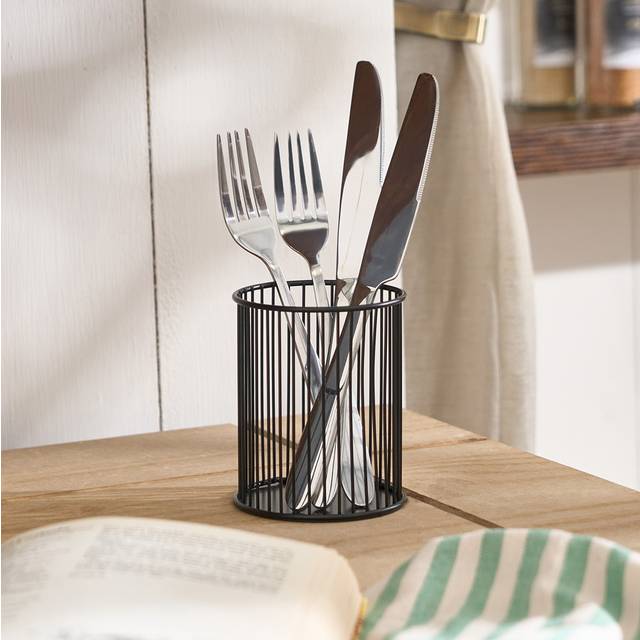 OHS Wire Cutlery Holder - Black
