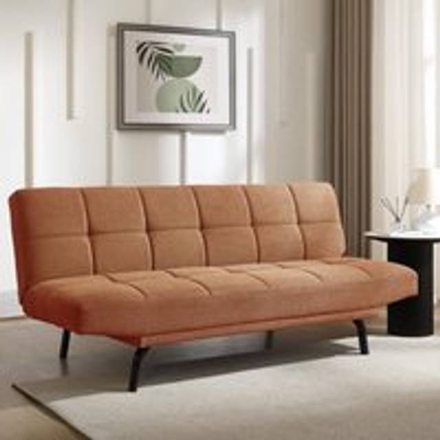 Celosia Sofa Bed - Burnt Orange - 3 Seater