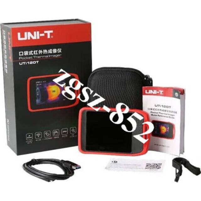 UNI-T Pocket-sized Thermal Camera UTI120T 120x90 Pixels Thermal Imaging Camera For PCB Repair Water Leak Detector -20&#x2103;~400&#x2103; - UTi120T