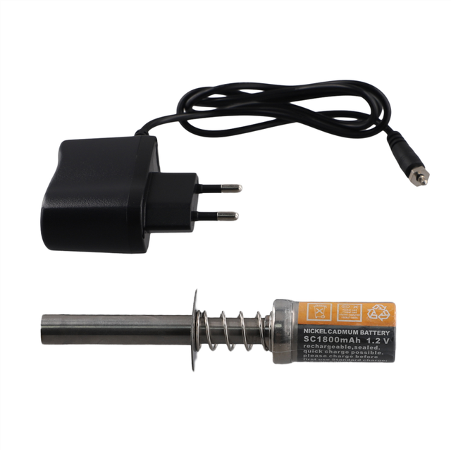 For RC Nitro 1.2 V 1800MAH 3600mah Glow Plug Igniter Suitable for RC Car 1/8 1/10 80101 Rechargeable Charger,EU