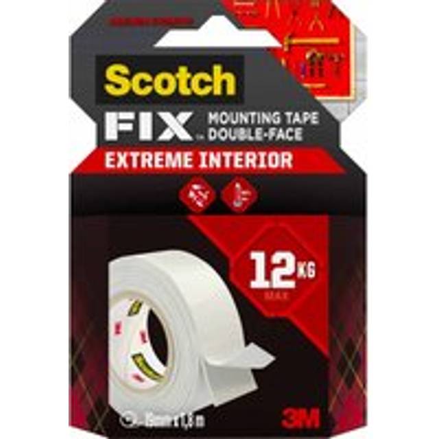 Scotch-fix™ Extreme Interior Mounting Tape Pgs05-1918-mr, 19Mm X 1,8M, 1 Roll/Pack