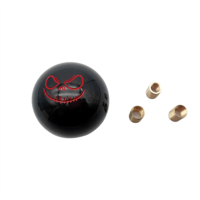 Racing Car Gear Knob Ball JDM Style Universal Gear Lever Knob Black