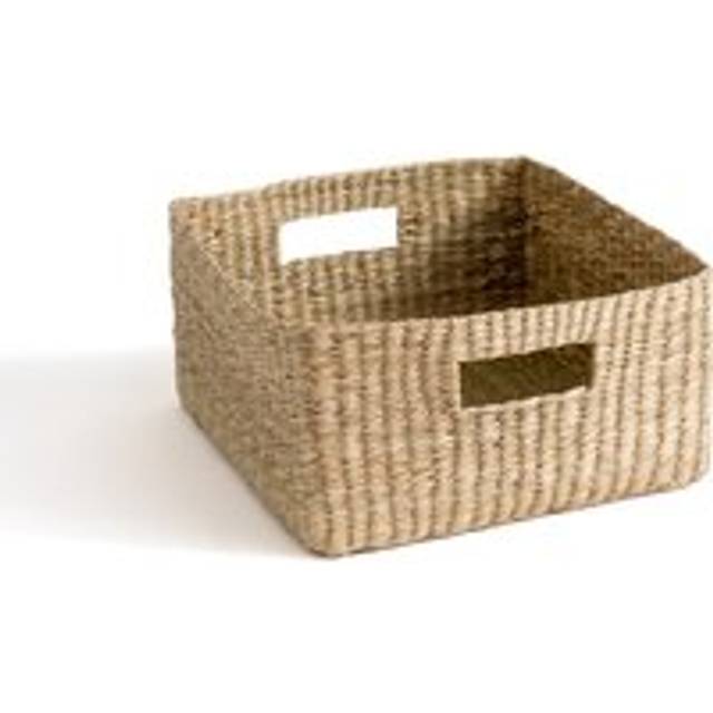 Nové Woven Straw Basket - Natural - ONE SIZE