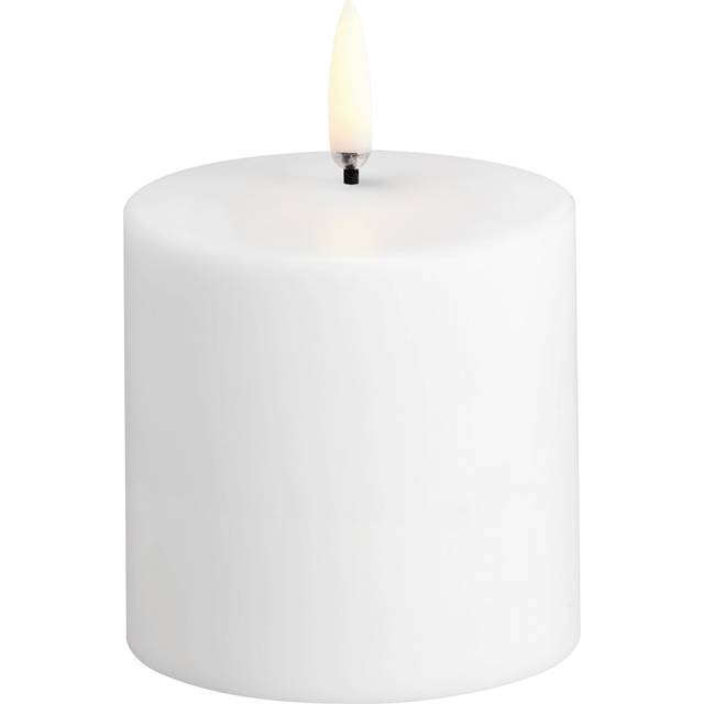 UYUNI LED-blockljus, uppladdningsbar, H6,8 cm, vit - Vit
