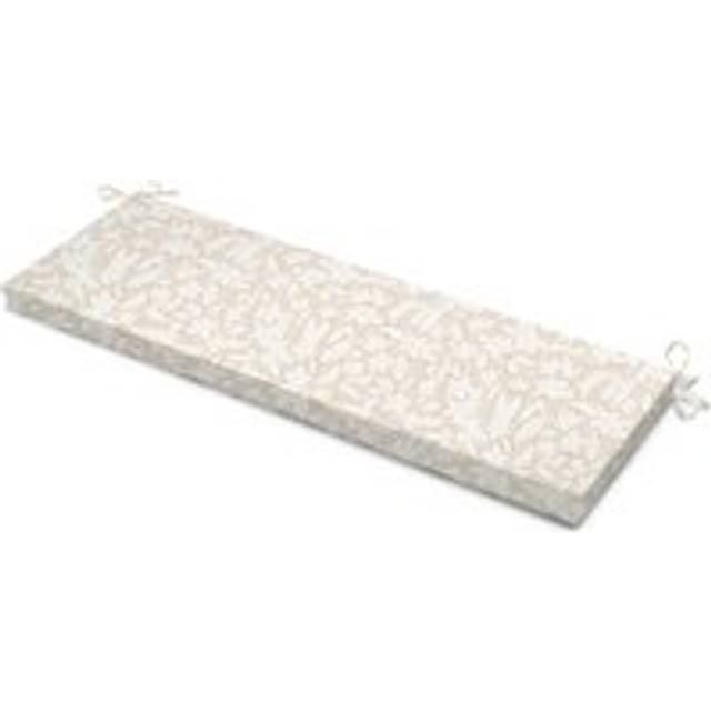 Blossom Cream Garden Bench Seat Pad - 1 Pack