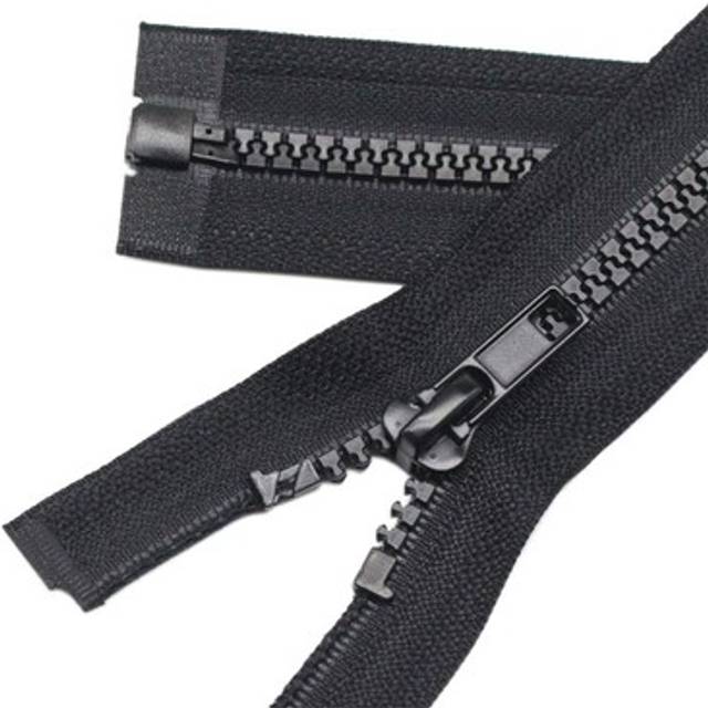 YaHoga 2PcS 5 30 Inch Separating Jacket Zippers for Sewing coats Jacket Zipper Black Molded Plastic Zippers Bulk 30 2pc