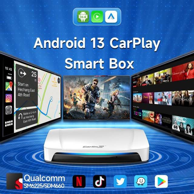 Carlinkit UHD Wireless Adapter CarPlay/Android CPC200-Tbox