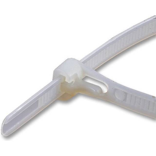 PRO POWER - 300mm x 7.5mm Standard Non-Releasable Cable Ties 100 Pack