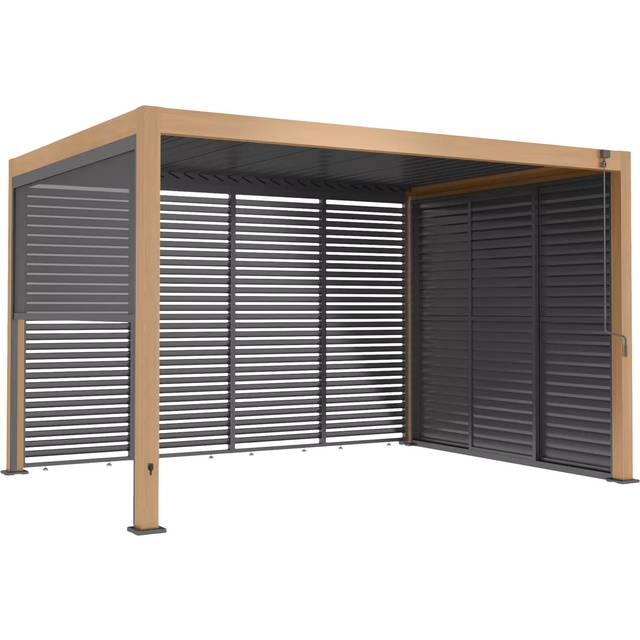 LG Outdoor Sanctuary Pergola Bundle, 3 x 4m, Grey