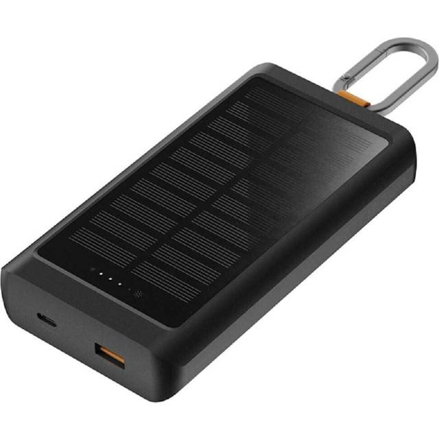 Xtorm Go2 10000 mAh 15W Solar Powerbank - Black
