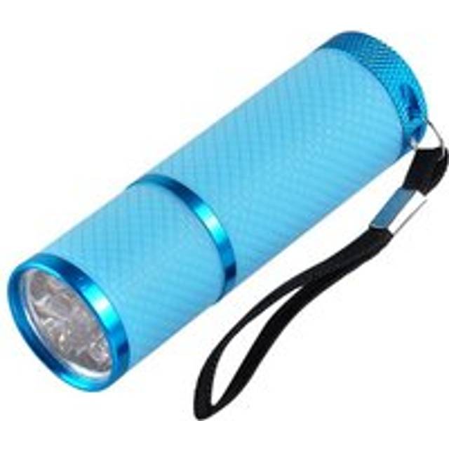 Uv 9 led Nail Lamp,Professional Dryer Curing Gel Polish Light Handheld Flashlight Professional Art Tools,Blue