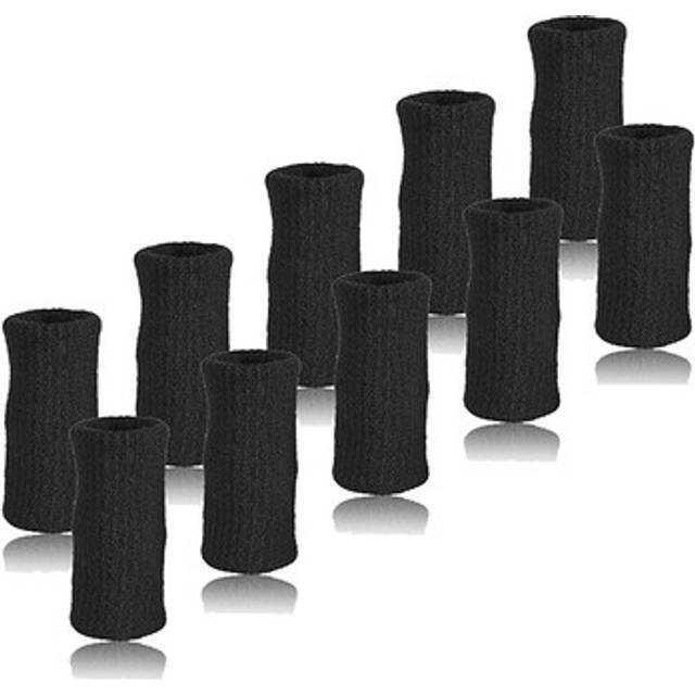 10pcs finger brace splint sleeve thumb support protector elastic breathable5095
