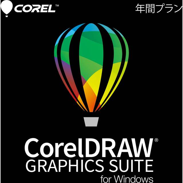 Corel CorelDRAW Graphics Suite for Windows Annual Plan Easy to Graphics Graphic design software Windows compatible + understand!  CorelDRAW Suite