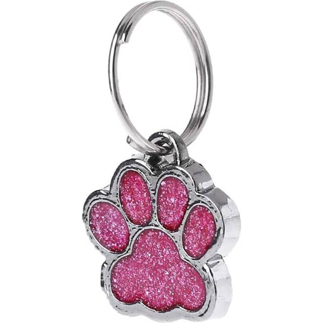 Pet Collar Tag Dog Cat ID Multicolor Mini Foot Fashion Pendant (Random Color)