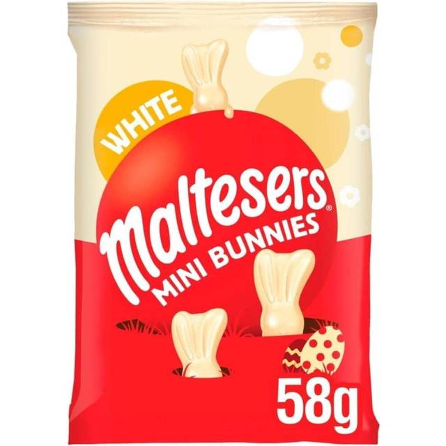(Pack Of 2) Maltesers Mini Bunnies White Chocolate Bag 58g