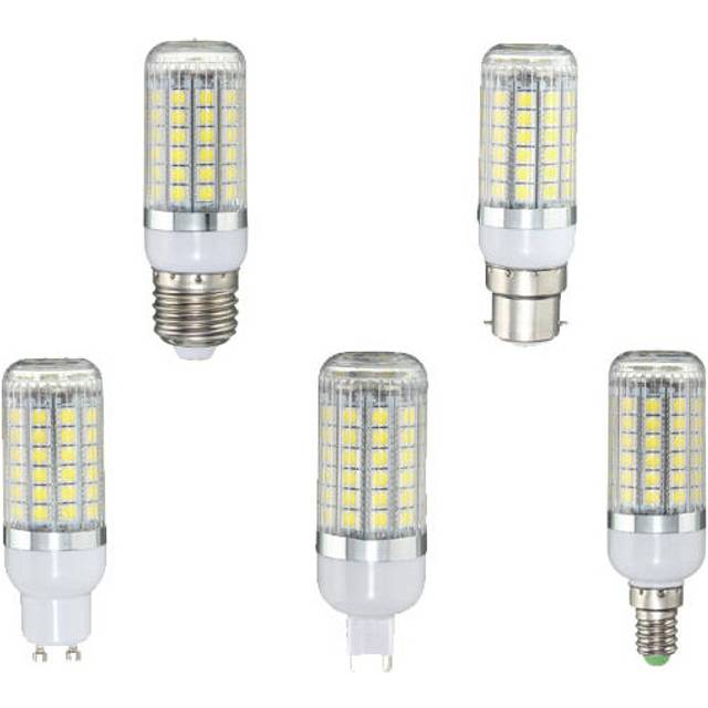 (Natural White, G9) E27 E14 B22 G9 GU10 6W 69 SMD 5050 LED 450Lm Pure White Warm White Natural White Corn Bulb AC220V