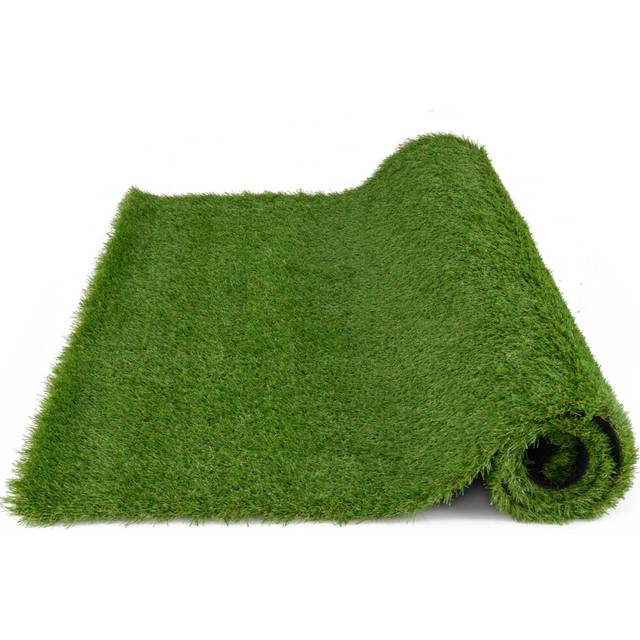 125 x 185 CM Artificial Grass Turf Indoor Outdoor Synthetic Turf Mat w/ Drainage Holes