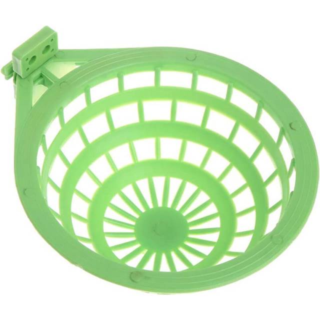 Bird Nest Plastic Hollow Hanging Cage Eggs Hatching Tool Pan Parrot Canary