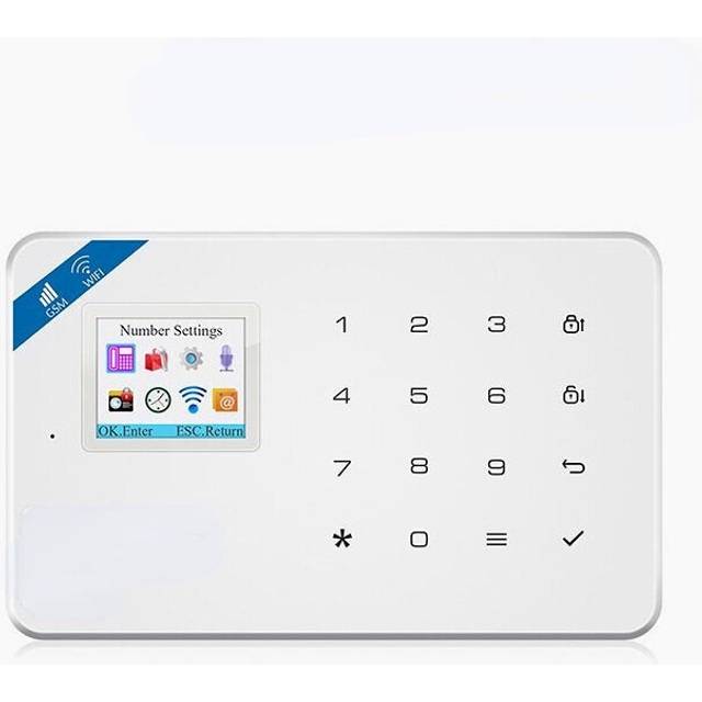 (Set 6) Smart WIFI GSM Security Alarm System Burglar Motion Detector Smoke Door Window Sensor Works with Alexa Home