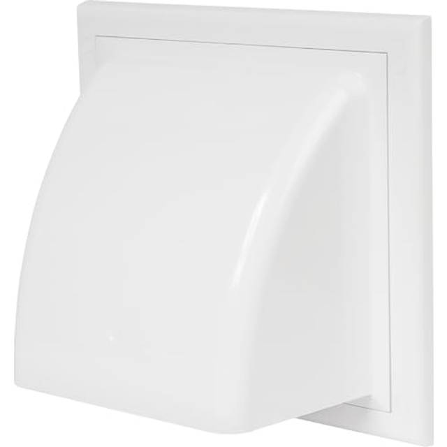 Awenta - Vents Ventilation Grate Covering Return Flap Diameter 150 mm abs White Outer Cover