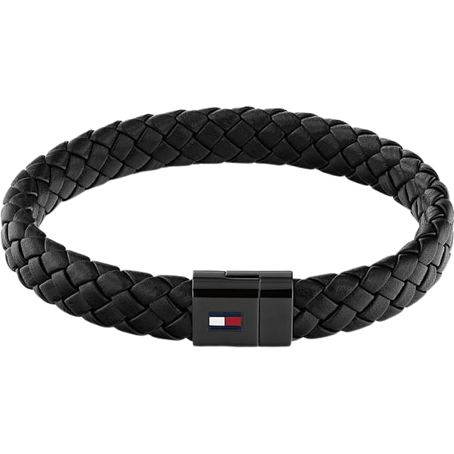 Tommy Hilfiger Braided Bracelet - Black