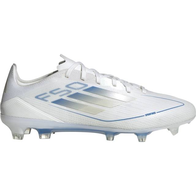 adidas F50 Pro FG Polar Victory - Vit/Silver/Blå - Gräs (FG) - ['Vit'] (40⅔)
