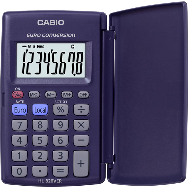 Casio HL-820VER Pocket Basic calculator calculator
