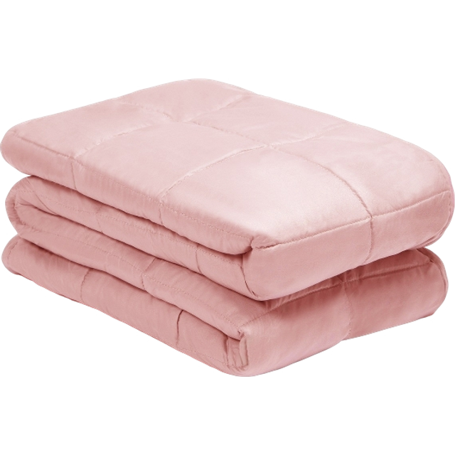 Sensory Sleep Therapy Weighted Blanket - Light Pink - 125cm x 180cm
