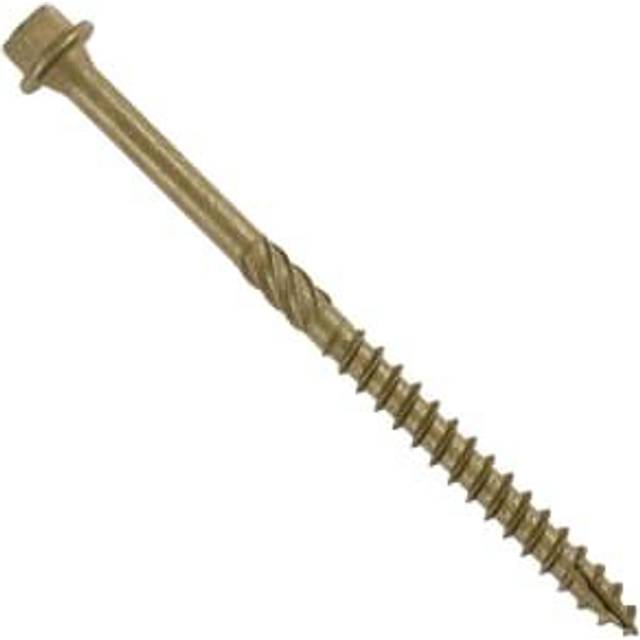 TIMCO Timber Frame Construction & Landscaping Screws Hex Exterior Gre- you get 3