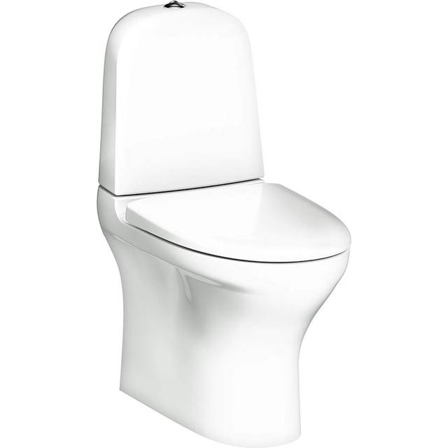 Gustavsberg Estetic 8300 Toalettstol med soft-close, vit
