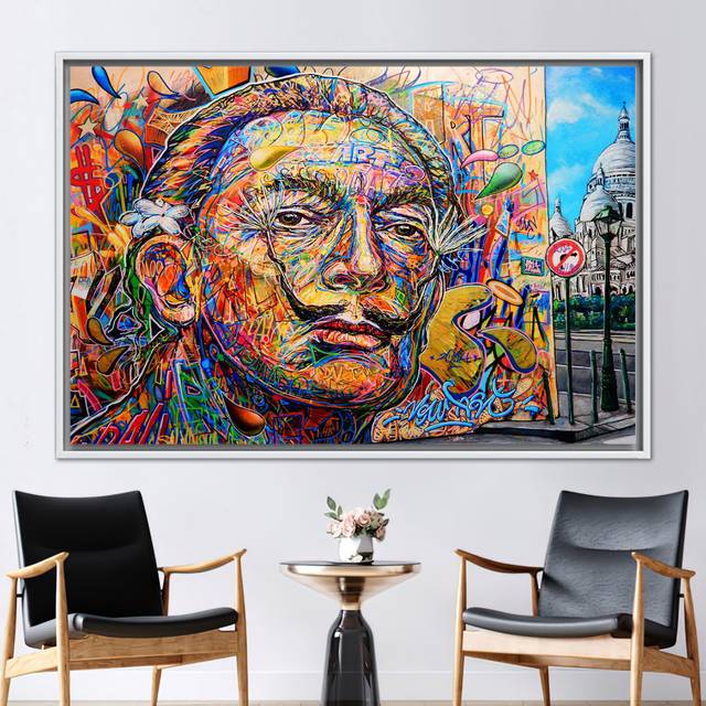 Print on Canvas - Floater Framed Print without Mat (60 cm H x 90 cm W)