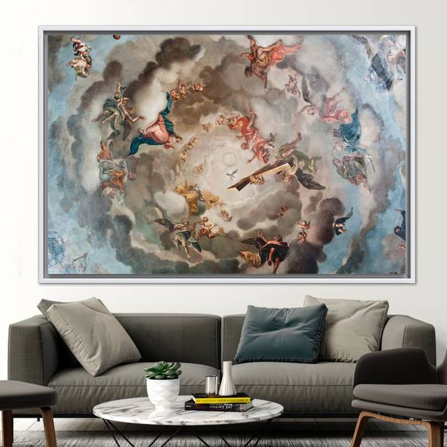 Print on Canvas - White Floater Framed (50 cm H x 70 cm W)