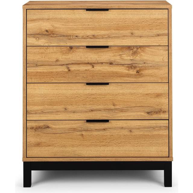Bali Grey Oak 4 Drawer Chest