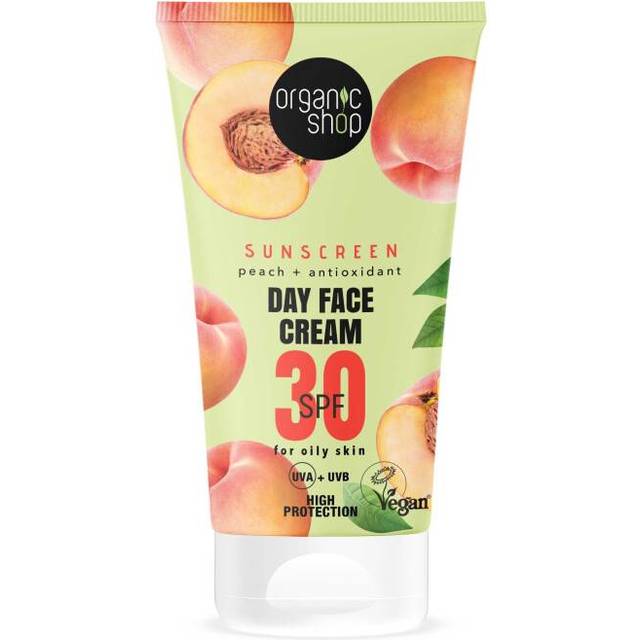 Organic Shop Sunscreen Day Face Cream SPF 30 Oily Skin 50ml