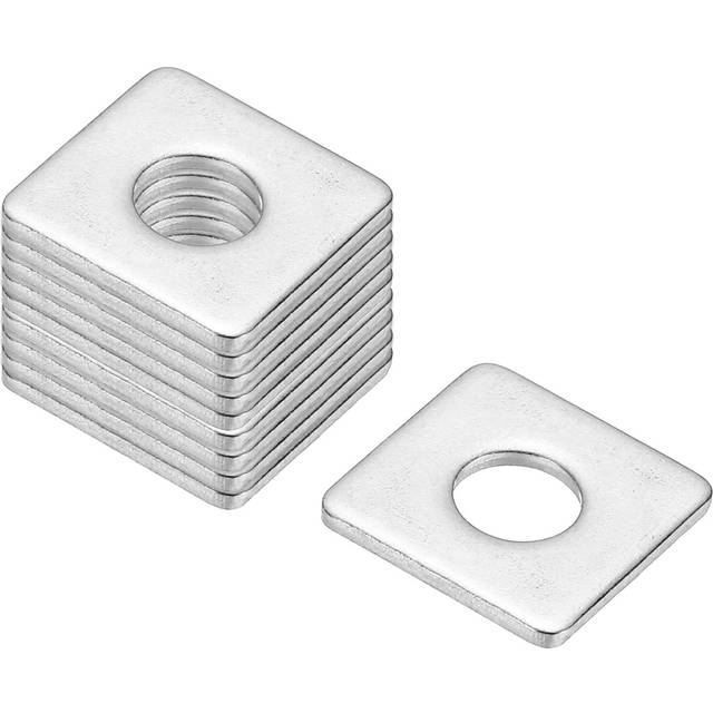 M8x20x2mm square washers, 24pcs square bearing plate washers stainless steel