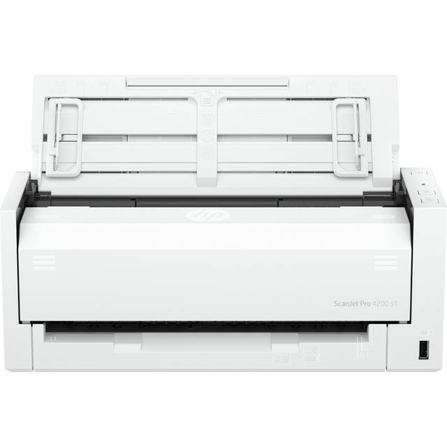 HP Scanjet Pro 4200 s1 - Dokumentskanner - Duplex - 216 x 5842 mm - 1200 dpi x 1200 dpi - upp till 40 sidor/minut (mono) / upp till 40 sidor/minut (färg) - ADM (50 ark) - upp till 4500 scanningar per dag - USB 3.0
