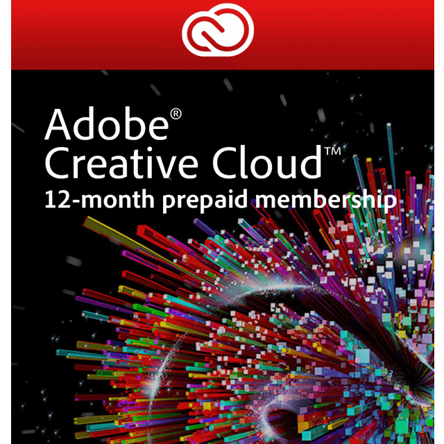 Adobe Creative Cloud All Apps 1 Year (Digital Download)