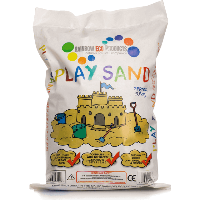 Children's Safe Non-Toxic Play Sand - 20kg Bag - Free Delivery
