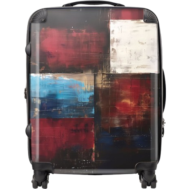 Warren Reed - Designer Rustic Harmony In Bold Colours Suitcase Large, Multi